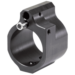Odin Works Carbon Steel Gas Block Black Nitride Low Profile