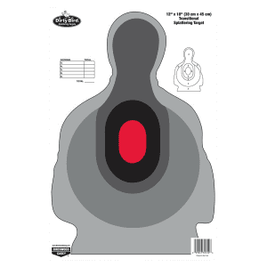 Birchwood Casey 35722 Dirty Bird Silhouette Tagboard Target 12 x 18 100 Per Pkg