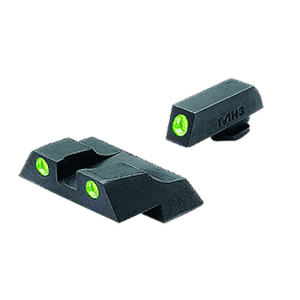Meprolight TruDot Night Sight Set for Glock 26/27 Tritium Green
