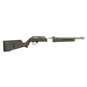 Magpul MAG760ODG Hunter X22 Stock Fixed wAdjustable Comb OD Green Synthetic for Ruger 1022 Takedown