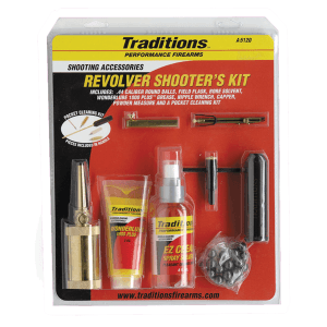 Traditions A5120 Sportsman Kit 44 Cal Revolver Nylon Bristles 1 Kit