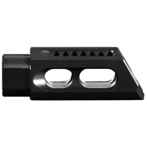 Yankee Hill Slant Muzzle Brake 1/2-28 Black Steel 5.56mm