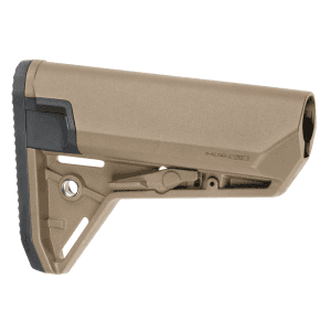 Magpul MAG653FDE MOE SLS Carbine Stock Flat Dark Earth Synthetic for AR15 M16 M4 with MilSpec Tube (Tube Not Included)