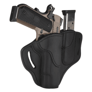 1791 Gunleather Bh1m1 Stealth Black Leather Right Hand 1911 Pistol Holster BH1M1SBLR