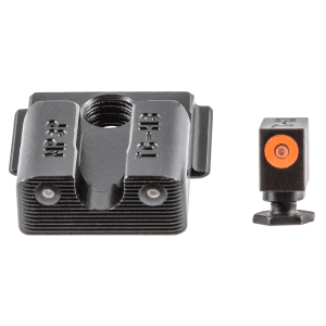 TRUGLO TRITIUM PRO NIGHT SIGHT SET FOR S&W SHIELD EZ 380  GREEN W/ORANGE OUTLINE