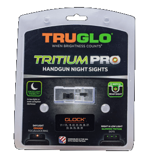 TruGlo Tritium Pro Handgun Sights for Glock 21 Black Nitride