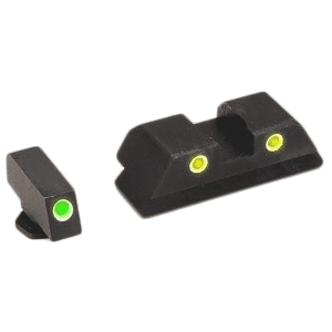 AmeriGlo Classic Tritium Sight Set for Glock Gen 1-4 Pistol