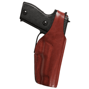 Bianchi 19l Thumbsnap Smooth Tan Leather Right Hand Pistol Holster 17632