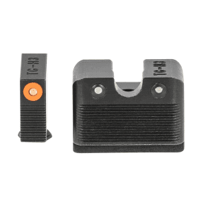 Truglo Tritium Pro Handgun Sights CNC Steel for Glock MOS