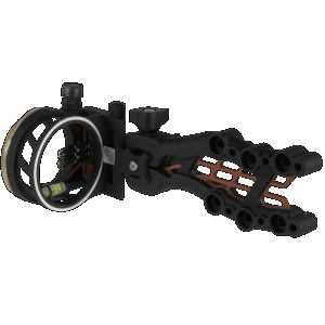 Truglo 5-Pin Carbon Hybrid Black Carbon Steel Toolless Adjustable