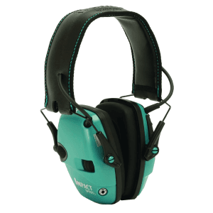 Howard Leight Impact Sport Electronic Muff Black/Teal 22 dB