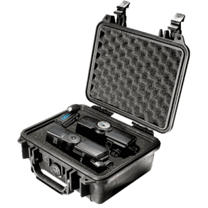 Pelican Protector Gun Case Crushproof Foam Black Polypropylene