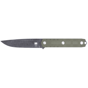Cobra Tec Knives Outdoor Warrior Fixed Blade Knife OD Green
