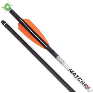 TenPoint Match 400 AlphaBlaze Carbon Arrows 3 Pack Green