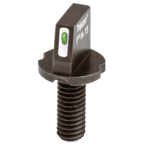 XS Sights AR-15 A2 Tritium Front Sight Black MilSpec Green/White