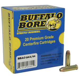 Buffalo Bore Ammo  Heavy 35 Rem 220 Gr Semi-Jacketed Flat Point (Box)