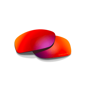 Wiley X Twisted Sunglasses Red Mirror Polycarbonate
