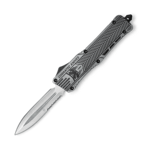 CobraTec Knives LSWCTK1LDG2SS CTK-1 Large 3.75 Serrated OTF Dagger LSWCTK1LDG2SS