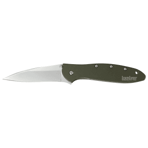 Kershaw Leek Olive Drab 3 Blade Folding Knife