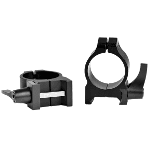 Warne 1'' Low (0.750'') Qd Rings  Black
