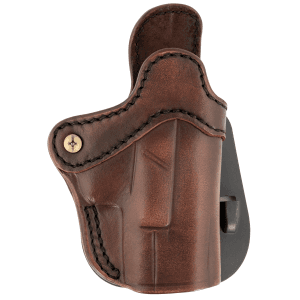 1791 Gunleather Paddle Holster Vintage Leather Right Hand Paddle Mount S&W M&P Shield Holster ORPDH21VTGR