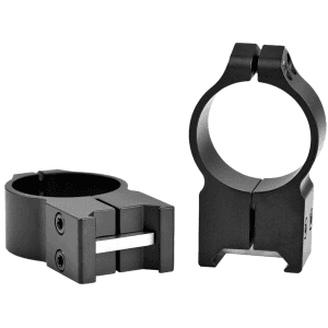 Warne 30mm Extra High (1.240'') Fixed Rings  Black
