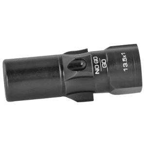 Rugged Suppressor 3 Lug Adapter 13.5x1 LH Black for 9mm HK