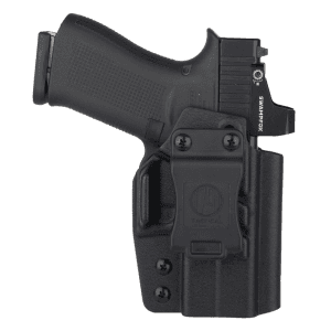 Black Kydex IWB Holster for Glock 43 Right Handed