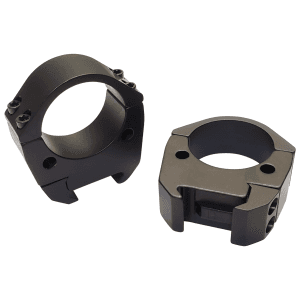 Talley 34mm Medium Black Modern Sporting Rings