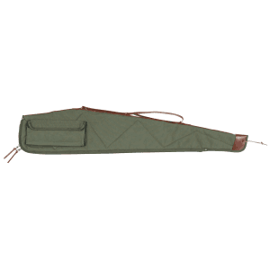 Bob Allen Canvas Rifle Case 48 Green Quilted Flannel