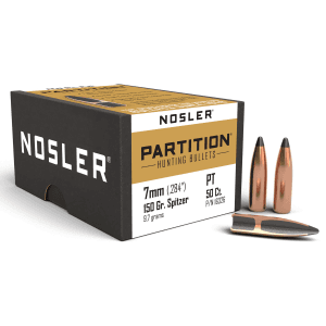 Nosler Partition 7mm 150 Gr Spitzer
