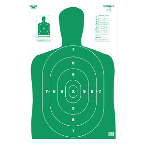 Birchwood Casey Green Silhouette Targets (100 Pack)