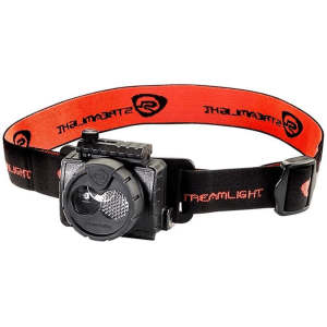 Streamlight 61603 Double Clutch USB/120V AC Headlamp (Black/Red)