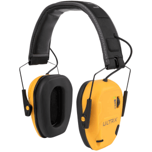 Allen Yellow Electronic Earmuff 22 dB NRR