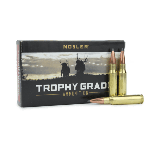 Nosler Trophy Grade 308 Win 168 Gr Nosler Spitzer ABLR (Box)