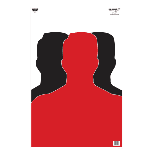 Birchwood Casey 37042 EZEScorer Silhouette Paper Target 23 x 35 100 Per Pkg