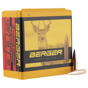 Berger 6.5mm 135gr Classic Hybrid Hunter Projectiles 100/Box