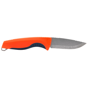SOG Aegis FX Drop Point Knife Rescue Red Indigo Handle