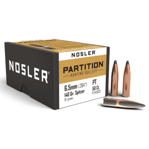 Nosler Partition 6.5mm 140 Gr Spitzer
