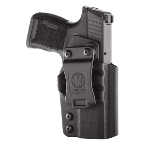 1791 Gunleather Tactical Kydex Sig P365 Black Kydex Inside-the-Waistband Right Hand Pistol Holster TACIWBP365BLKR