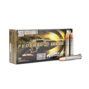 Federal Premium HammerDown 360 Buckhammer 220 Gr Bonded SP (Box)