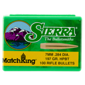 Sierra Bullets MatchKing 7mm 197 Gr Hollow Point Boat Tail