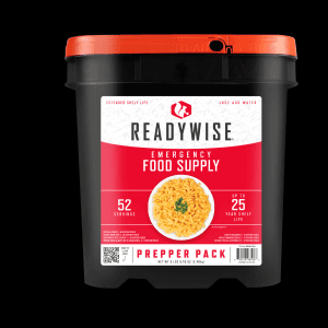 ReadyWise Prepper Pack Emergency Supplies 52 Servings Freeze Dried