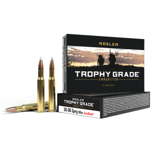 Nosler Trophy Grade 30-06 Springfield 165 Grain Nosler AccuBond (Box)