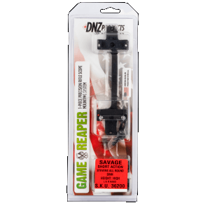DNZ 36200 Game ReaperSavage Scope MountRing Combo Matte Black 30mm