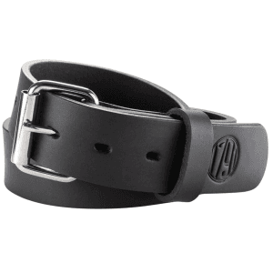1791 Gun Belt 01 Stealth Black Leather 4044