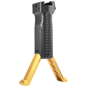 Strike Bipod Grip Gray Polymer for AR Platform