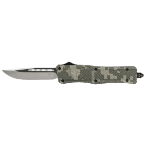 CobraTec Medium CTK1 OTF Knife D2 Steel Blade Army DigiCamo Handle