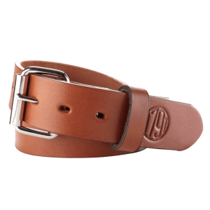1791 Gunleather Classic Brown Leather Gun Belt 1.5 Buckle