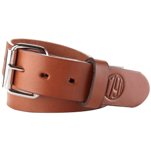 1791 Gunleather Classic Brown Leather Gun Belt with Buckle